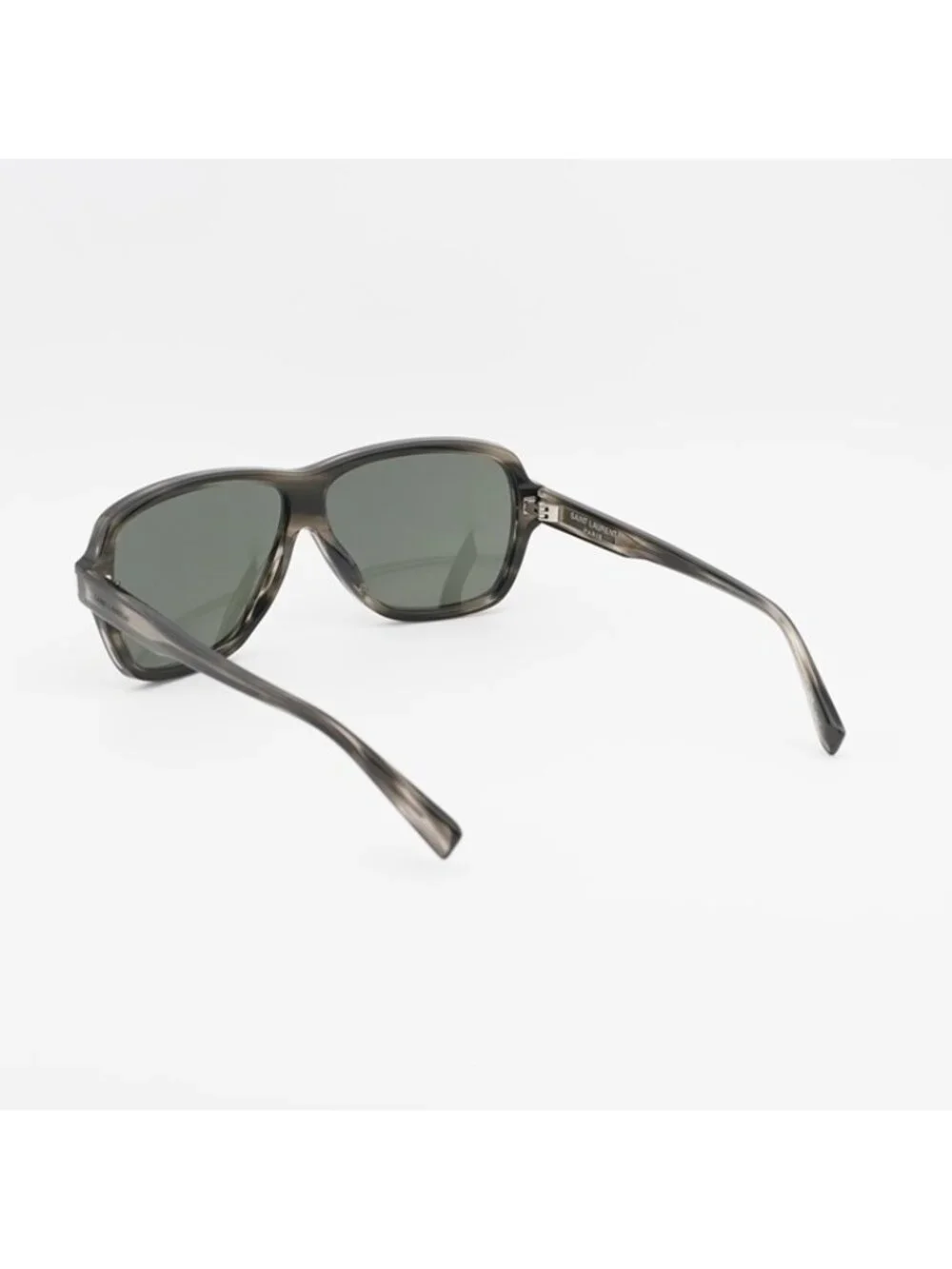 Saint Laurent SL609 CAROLYN 004 Sunglasses Havana Aviator Frame, Grey Lenses